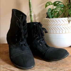 Rampage Dayna Black Ankle Boot